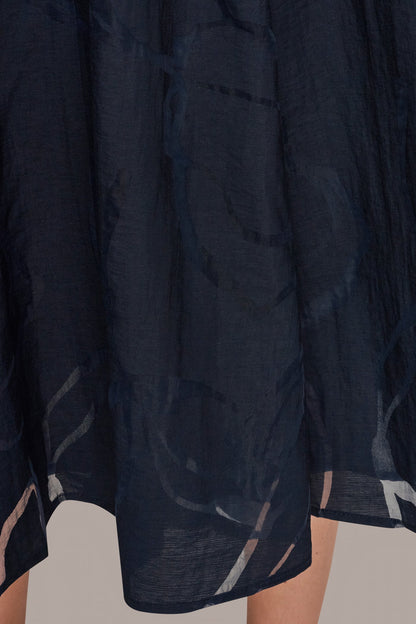 SHORT-SLEEVE SHIRT DRESS - Nightfall