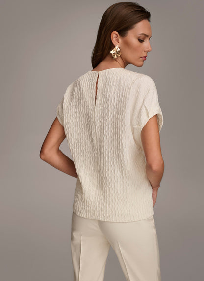 OVERSIZED BLOUSE - Cream