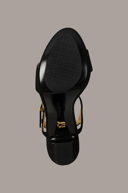 SHEPARD PLATFORM SANDAL - Black
