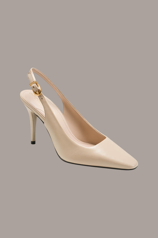 SADRINA II SLINGBACK PUMP - NUDE