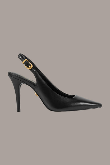 SADRINA II SLINGBACK PUMP - Black