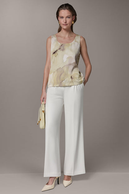 SLEEVELESS FLORAL CAMI - Citrus Multi