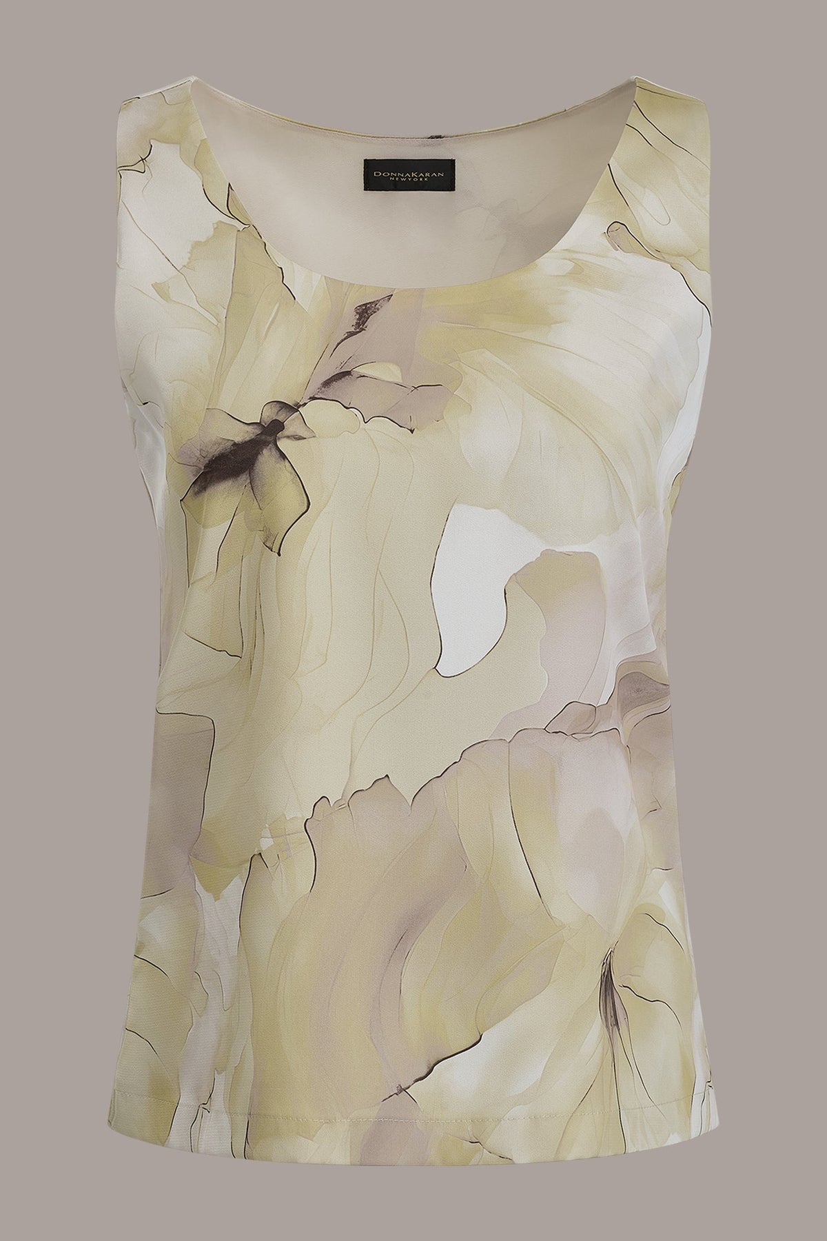 SLEEVELESS FLORAL CAMI - Citrus Multi