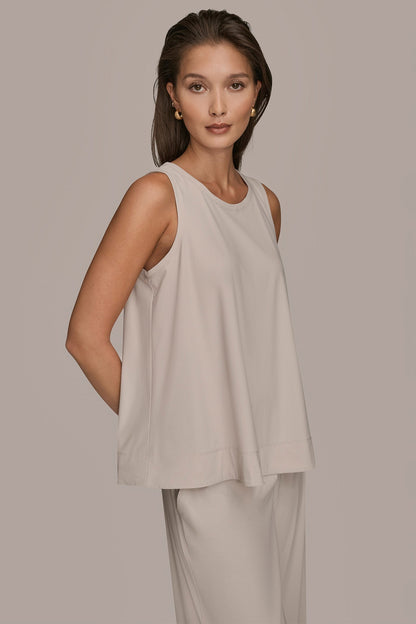 THE MODERN TRAVEL SLEEVELESS SWING TANK - VAPOR
