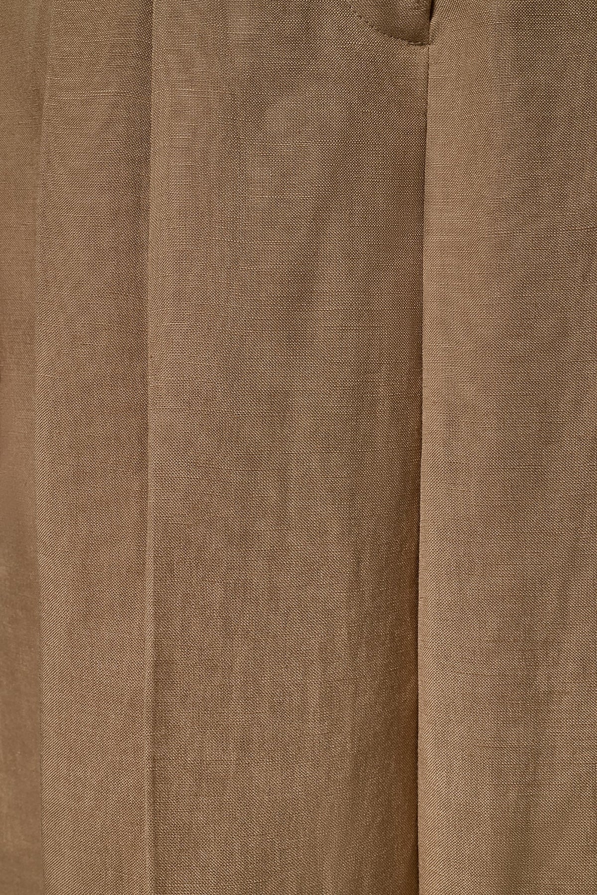 EXTRA HIGH-RISE WIDE-LEG CULOTTE - Fawn