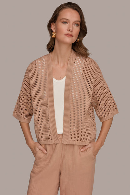 OPEN STITCH CARDIGAN - Umbria