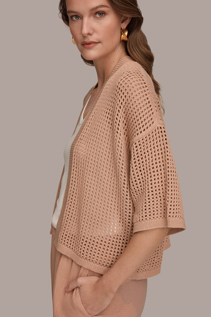 OPEN STITCH CARDIGAN - Umbria