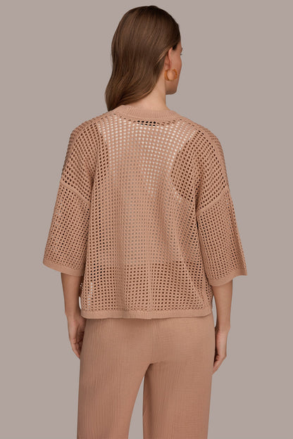 OPEN STITCH CARDIGAN - Umbria