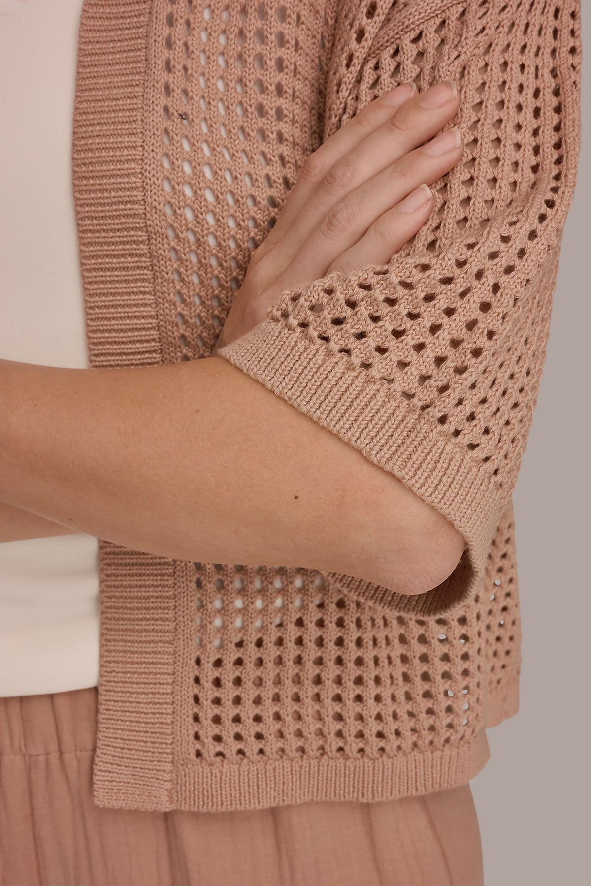 OPEN STITCH CARDIGAN - Umbria