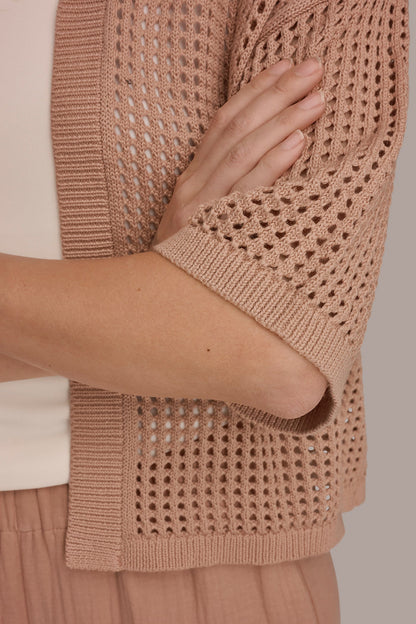 OPEN STITCH CARDIGAN - Umbria