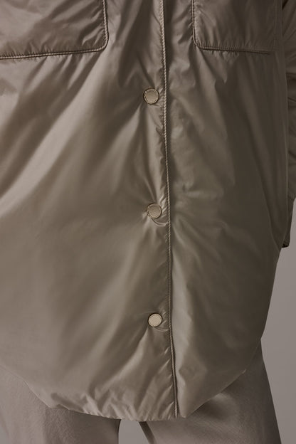 LONG SLEEVE SHIRT JACKET - Sandstone