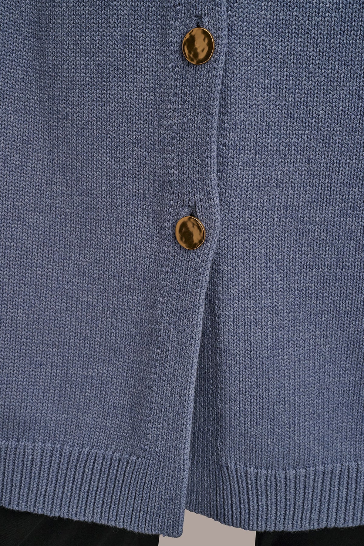BUTTON-FRONT SWEATER CAPELET - TEMPEST