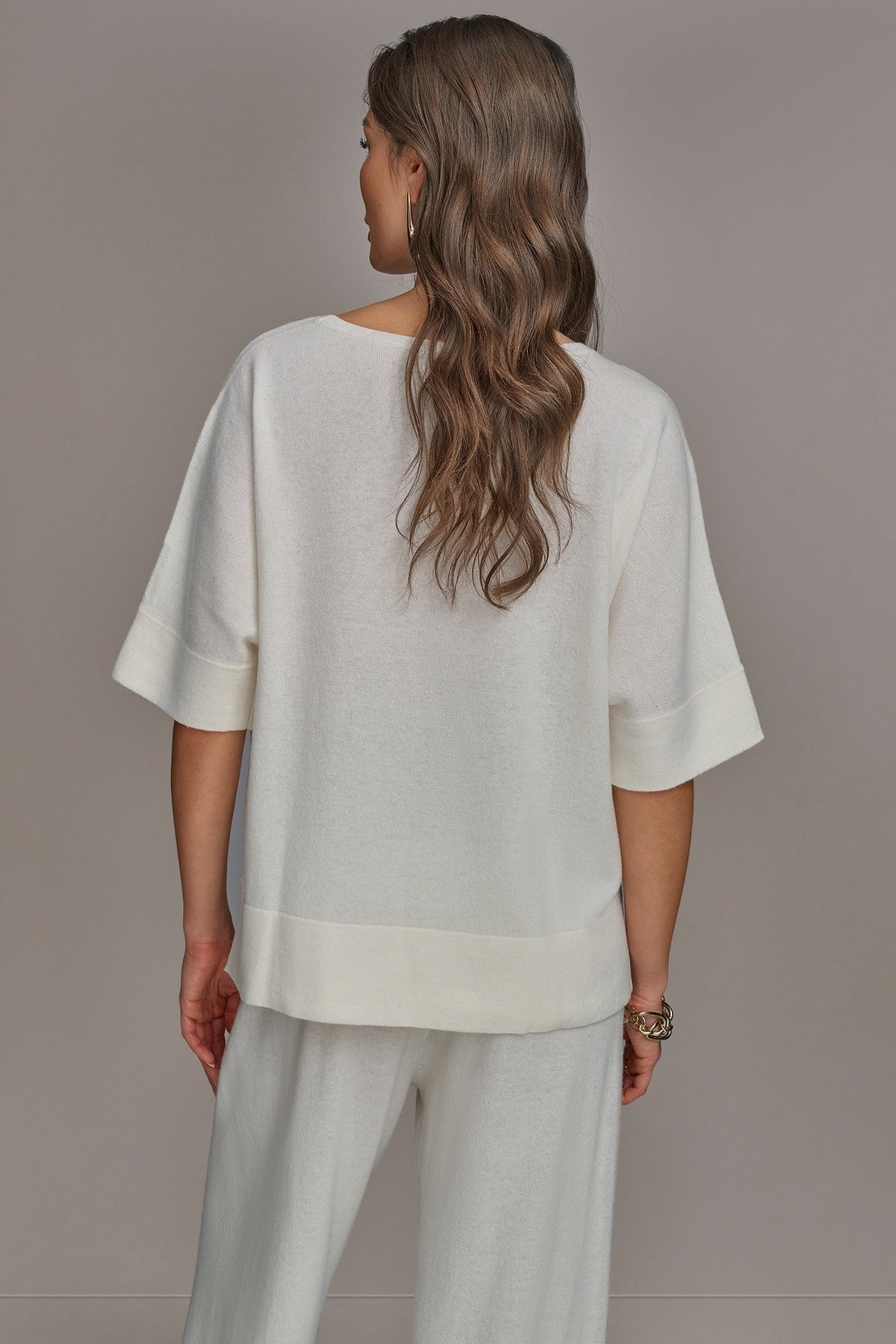 CASHMERE TOP - CREAM