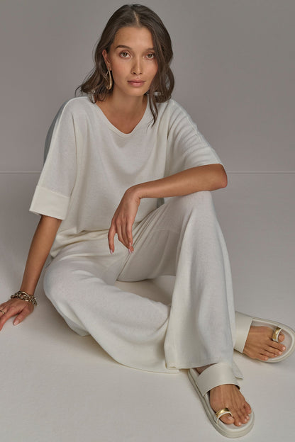 CASHMERE TOP - CREAM