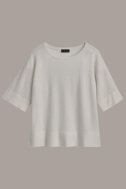 CASHMERE TOP - CREAM
