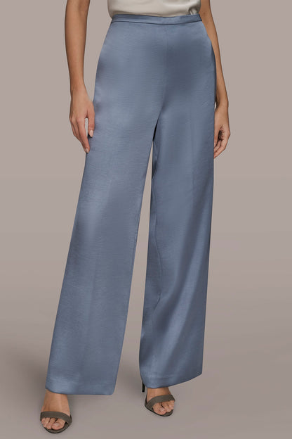EXTRA HIGH-RISE SATIN PULL-ON PANT - TEMPEST