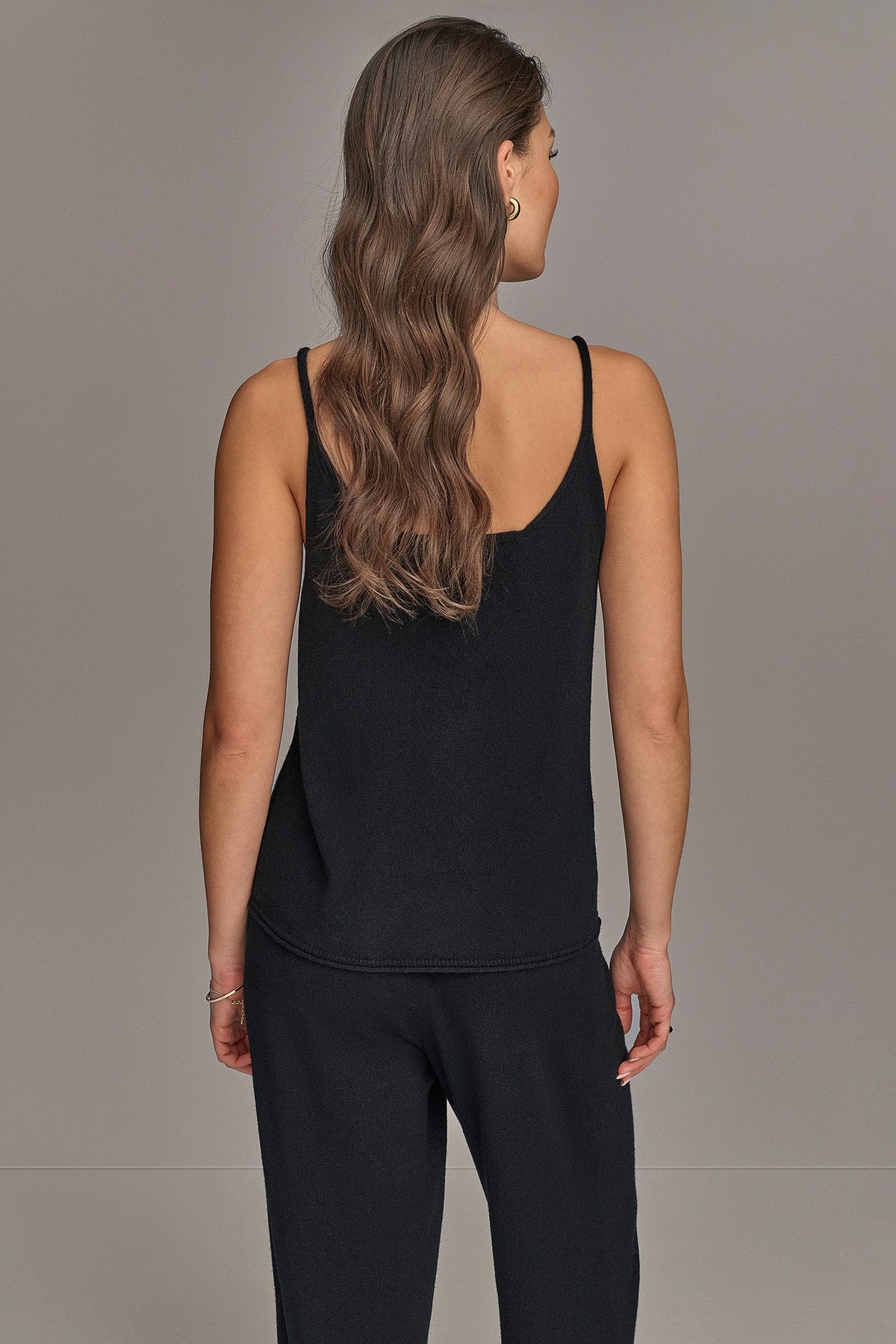 CASHMERE SHELL - Black