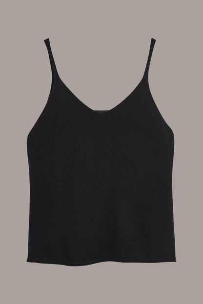 CASHMERE SHELL - Black