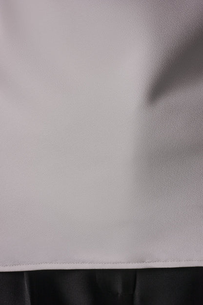 SATIN BLOUSE - Cream