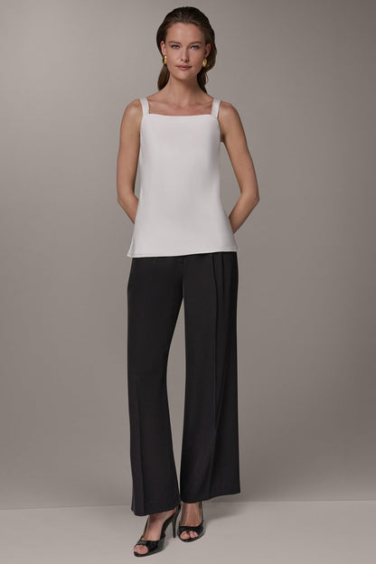SATIN BLOUSE - Cream