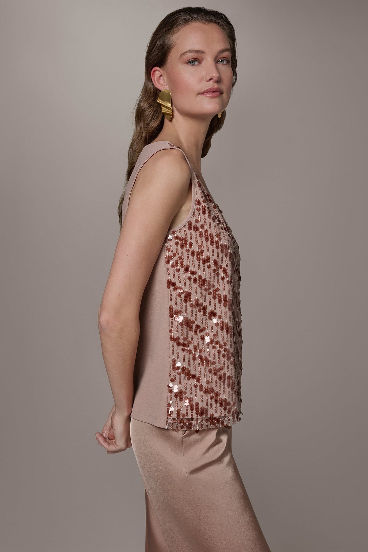 SEQUIN CAMISOLE - Umbria