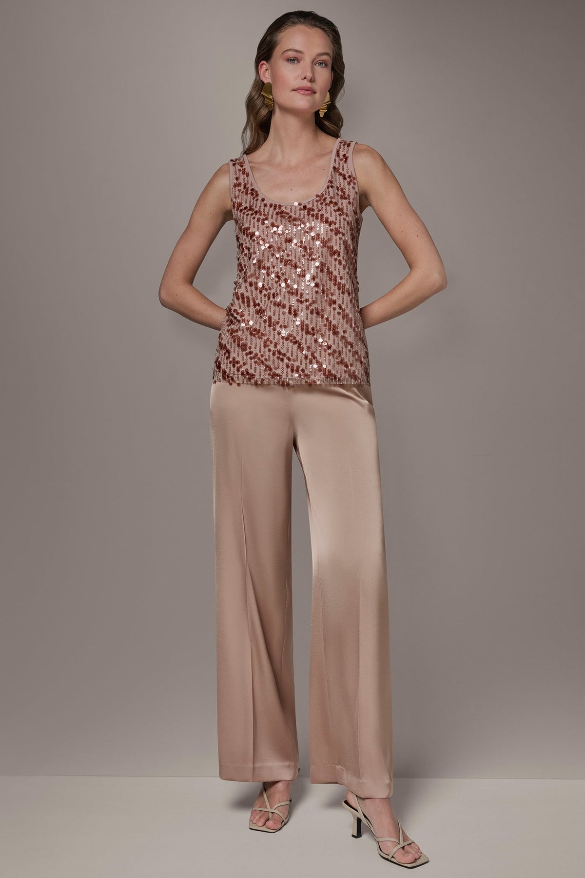 SEQUIN CAMISOLE - Umbria