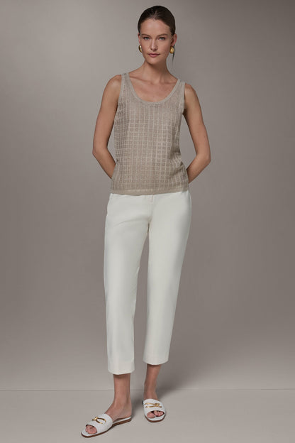 GRID STITCH SHELL - Tuscan Grey