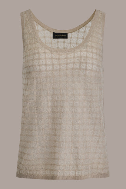 GRID STITCH SHELL - Tuscan Grey