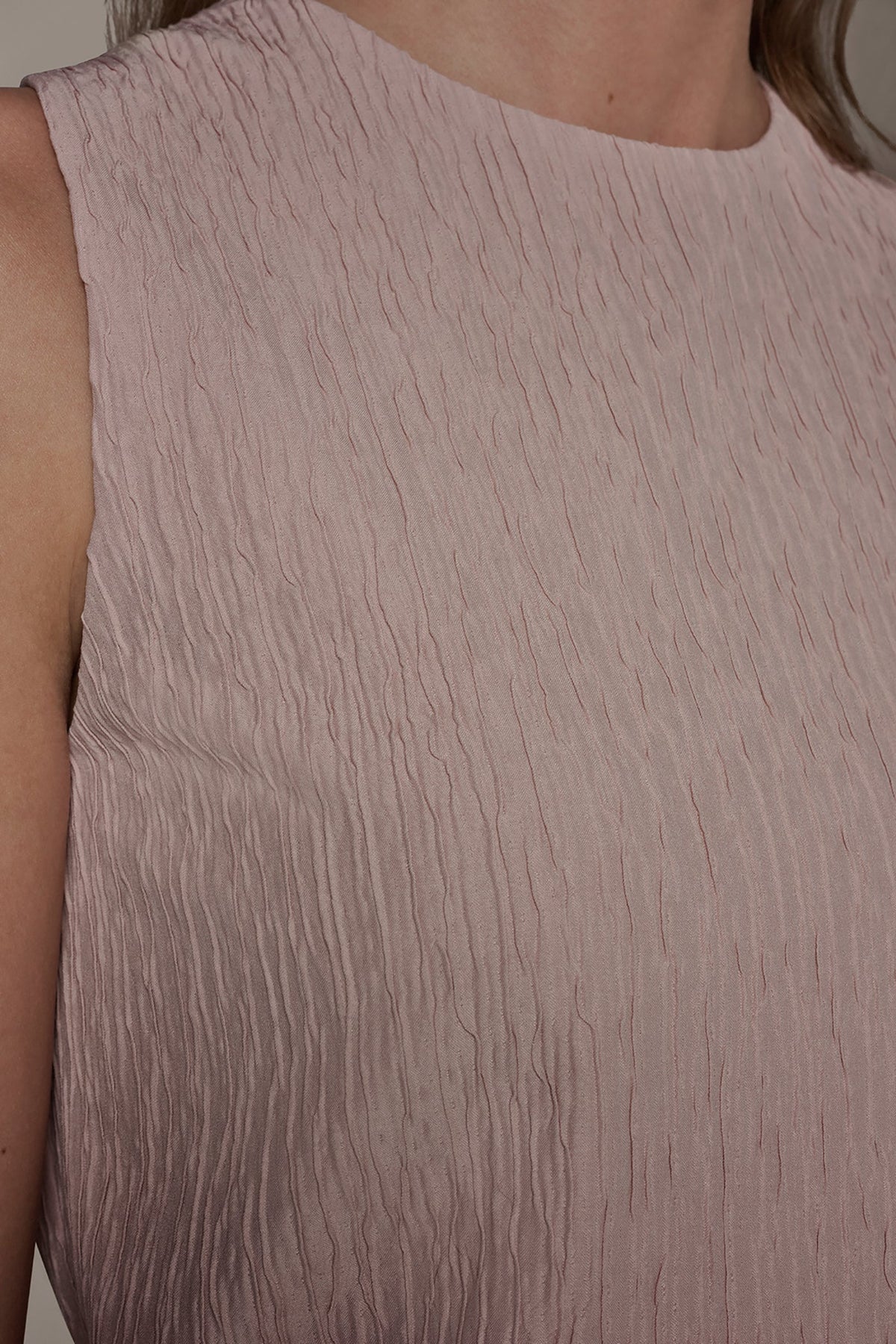 CROPPED BLOUSE - Snow Petal