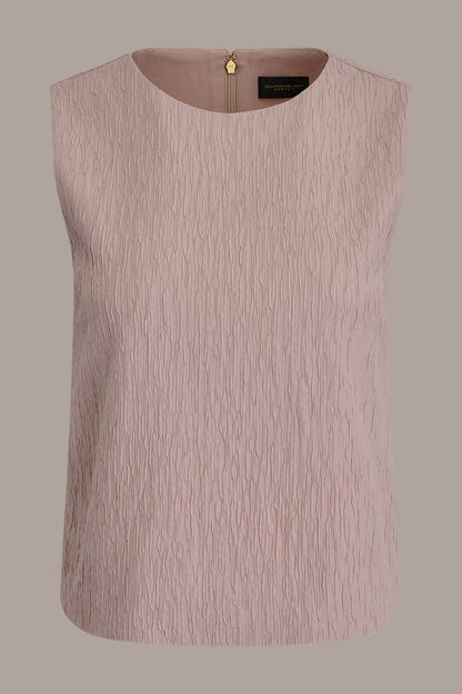 CROPPED BLOUSE - Snow Petal