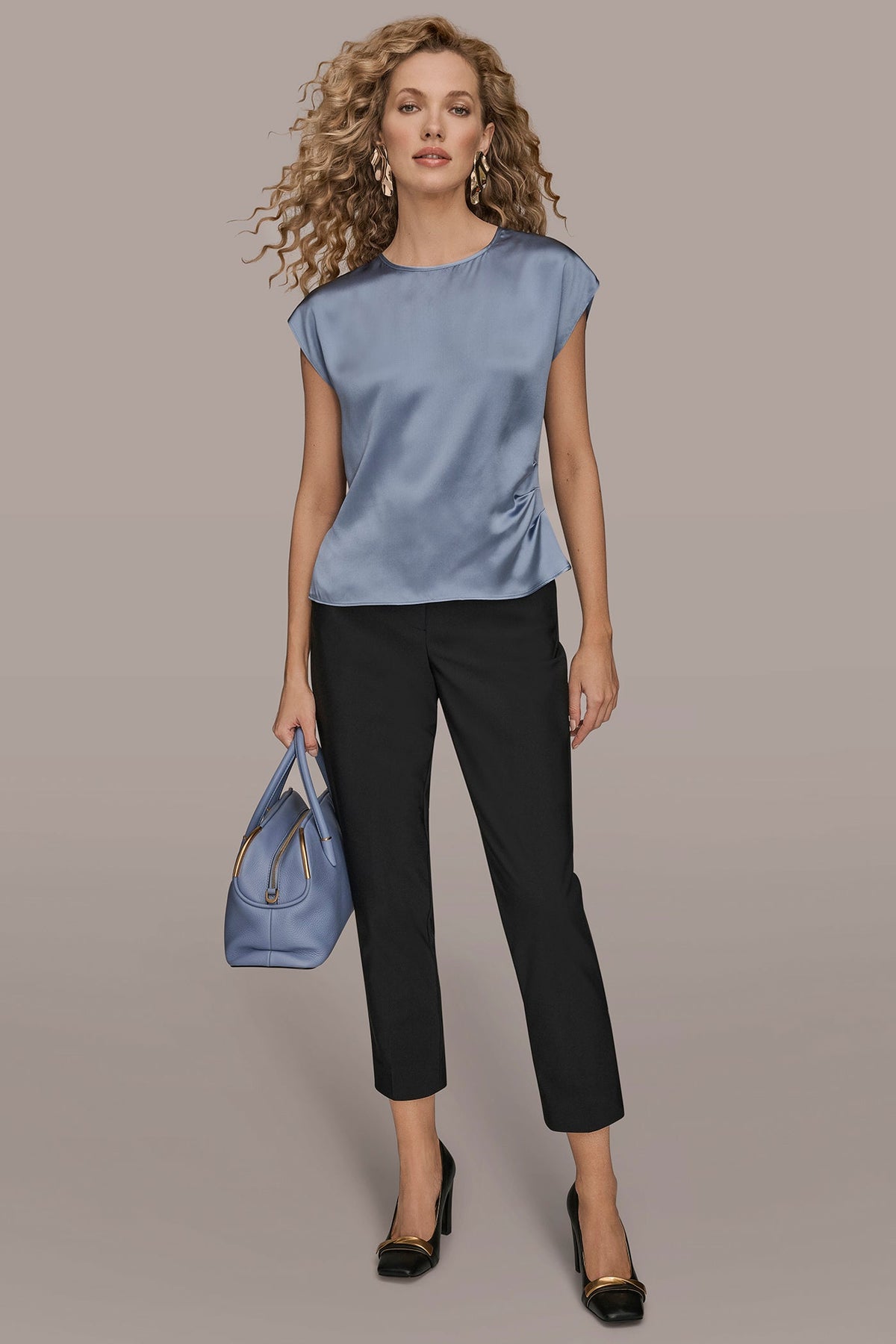 CAP SLEEVE BLOUSE - Tempest